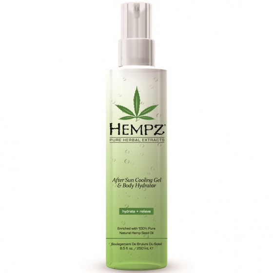 Hempz After Sun Cooling Gel & Body Hydrator - Заспокійливий і охолоджуючий гель після засмаги