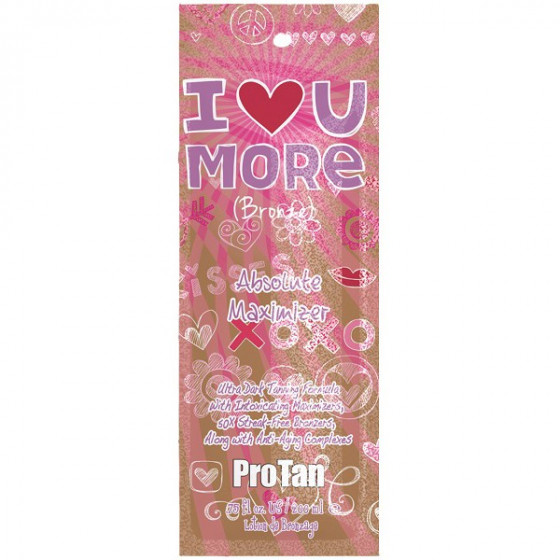 Pro Tan I Love You More Bronze Ultra Dark Absolute Maximizer - Лосьйон для засмаги з бронзаторами