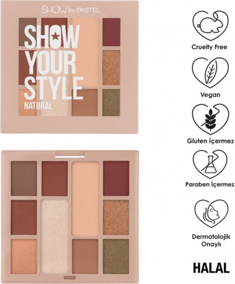 Pastel Show Your Style Eyeshadow Palette - Палетка тіней для повік - 2