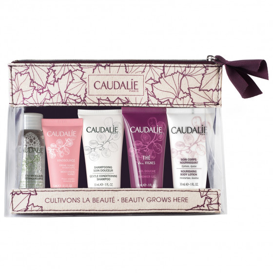 Caudalie Travel Set - Набір для подорожей "Європейський секрет догляду"