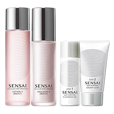 Kanebo Sensai Cellular Performance Double Moisturising - Набір для обличчя Подвійне зволоження