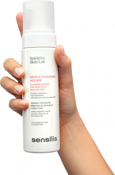 Sensilis Gentle Cleansing Mousse - М'який очищуючий мус - 3