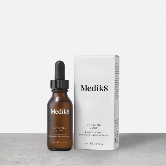 Medik8 C-Tetra Luxe Serum - Інтенсивна антиоксидантна сироватка для обличчя з ліпідним вітаміном С - 7