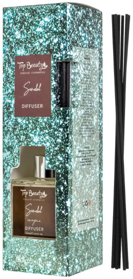 Top Beauty Reed Diffuser "Sandal" - Парфумований дифузор для дому "Сандал" - 1