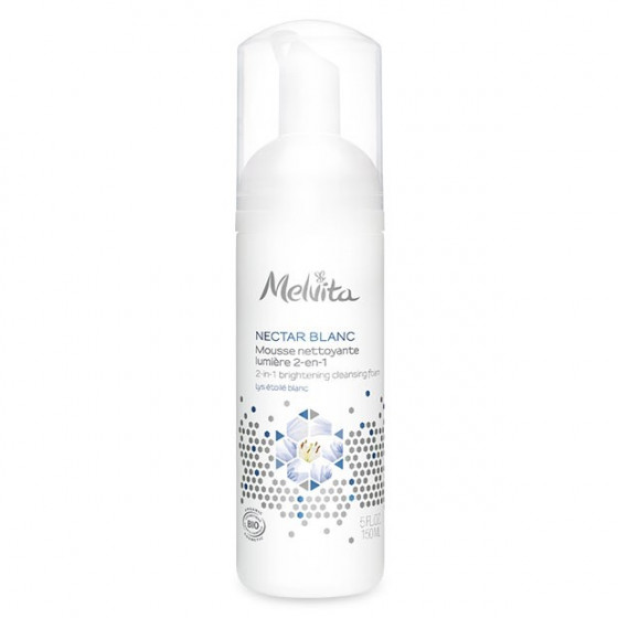 Melvita Nectar Blanc Brightening Cleansing Foam - Очищуюча піна для обличчя