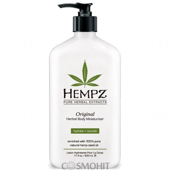 Hempz Herbal Body Moisturizer Original - Зволожуючий і закріплюючий засмагу крем (квітковий)