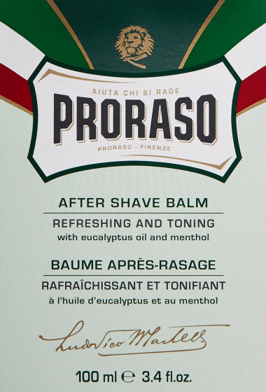 Proraso Green Line After Shave Refreshing Liquid - Освіжаючий і тонізуючий бальзам після гоління - 2