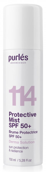 Purles 114 Protective Mist SPF 50+ - Зволожуючий сонцезахисний спрей