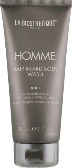 La Biosthetique Homme Hair Beard Body Wash - Гель для тіла, волосся та бороди