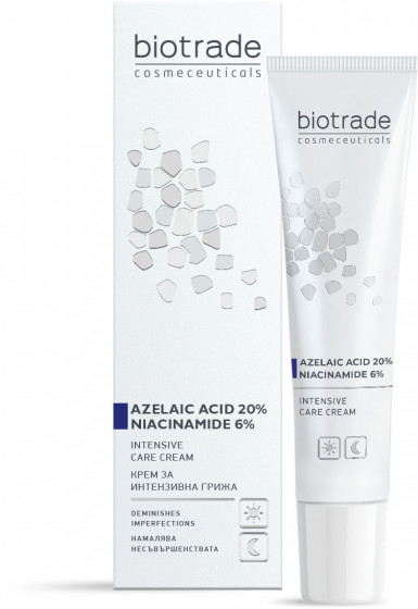 Biotrade Intensive Care Cream Azelaic Acid 20% & Niacinamide 6% - Крем інтенсивної дії з азелаїновою кислотою 20% і ніацинамідом 6%