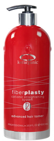 Kerarganic Fiberplasty Cationic Straightening System Step 2 - Катіонний випрямляч