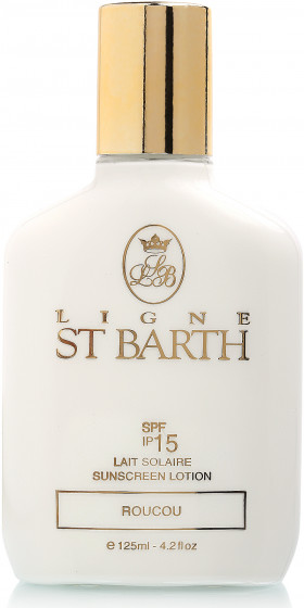 Ligne St Barth Sunscreen Lotion Roucou SPF15 - Сонцезахисний лосьйон c маслом помадного дерева