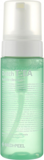Medi Peel Dutch Tea Bubble Cleanser - Пінка-мус для вмивання з чайним деревом та центелою