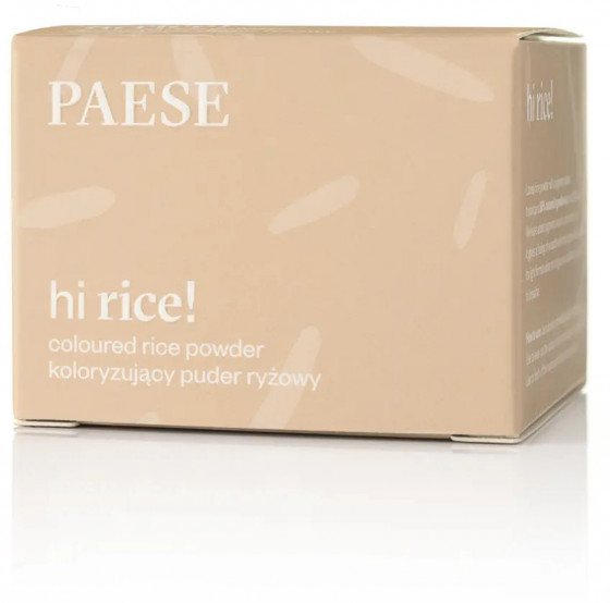 Paese Hi Rice Loose Powder - Розсипчаста тонуюча рисова пудра для обличчя - 2