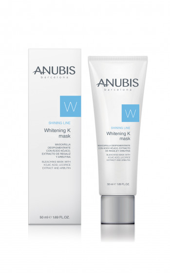 Anubis Shining Line Whitening K Mask - Освітлююча маска