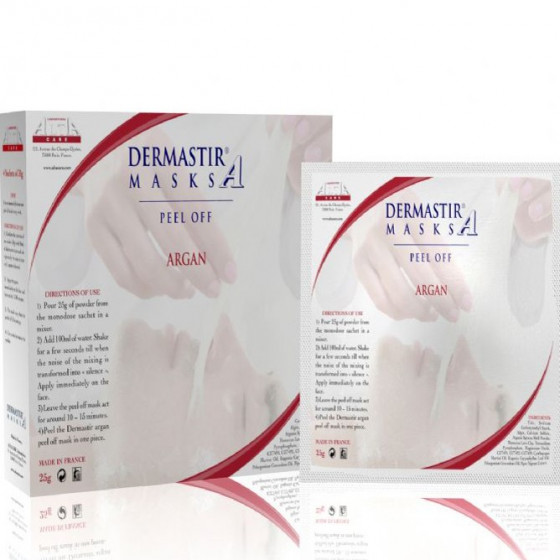 Dermastir Peel Off Mask Argan - Маска-пілінг Арганова