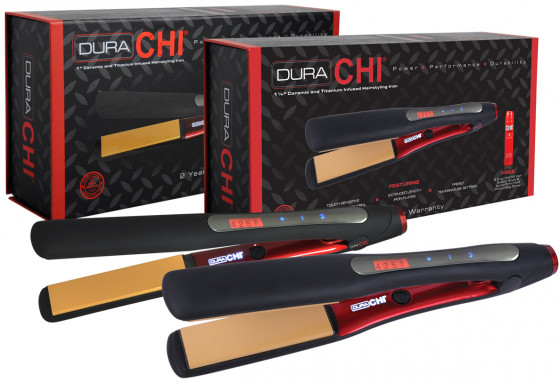 CHI Dura 1 Ceramic and Titanium Infused Hairstyling Iron - Професійна праска для волосся - 3