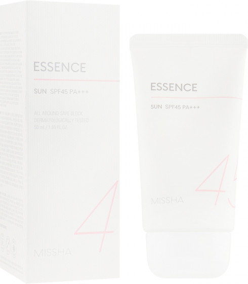 Missha All Around Safe Block Essence Sun 45/PA+++ - Сонцезахисний крем - 1