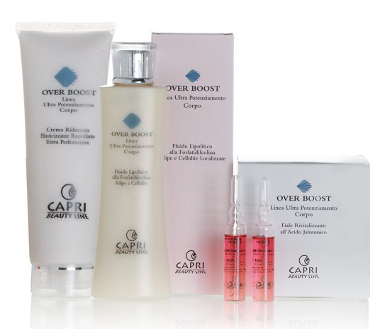 Capri Beauty Line Over Boost Hyaluronic Acid Revitalizing Phials - Ампульний концентрат гіалуронової кислоти для тіла - 1