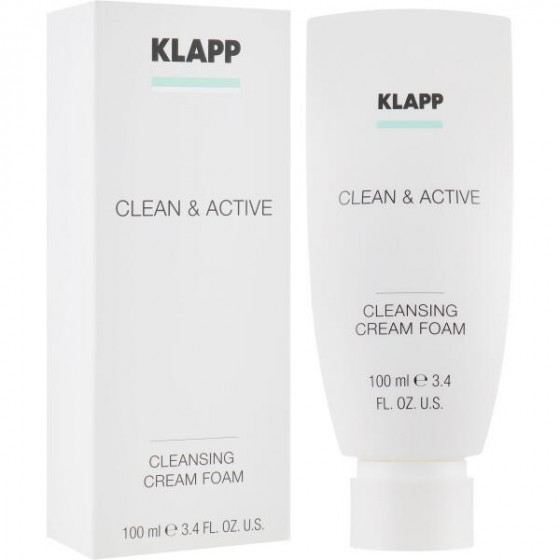 Klapp Clean & Active cleansing Cream Foam - Очищуюча базова крем-пінка - 1