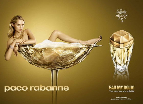 Paco Rabanne Lady Million Eau My Gold - Туалетна вода (тестер) - 1