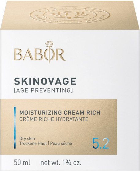 Babor Skinovage Moisturizing Cream Rich - Зволожуючий і живильний крем для обличчя - 1