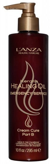 L'anza Keratin Healing Oil Emergency Service Cream Cure Part B - Лікувальний крем для волосся (Крок В)