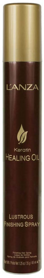 L'anza Keratin Healing Oil Lustrous Finishing Spray - Лак з кератиновим еліксиром для сяйва волосся