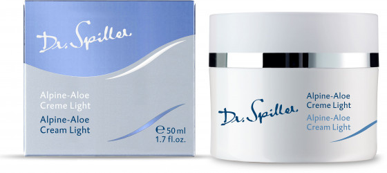 Dr. Spiller Alpine-Aloe Cream Light - Легкий крем з екстрактом альпійського алое - 2