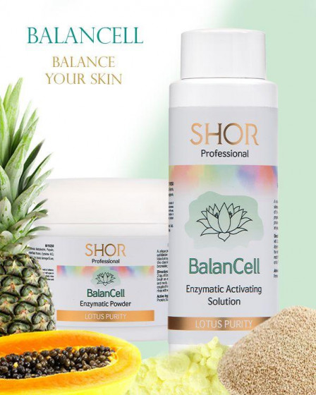 Shor Cosmetics BalanCell Enzymatic Activating Solution - Розчин для ензимного пілінгу - 1