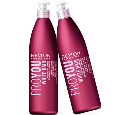 Revlon Professional Pro You White Hair Shampoo - Шампунь для блондованого волосся - 1