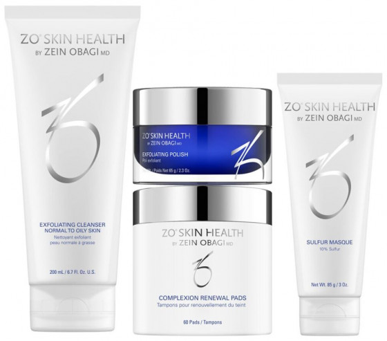 Zein Obagi ZO Skin Health Complexion Clearing Program - Набір для догляду за шкірою з акне