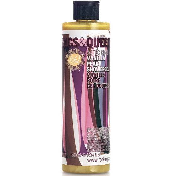 Kings & Queens Aztec King Vanilla Pear Shower Gel - Гель для душа Король Ацтеків ванільна груша