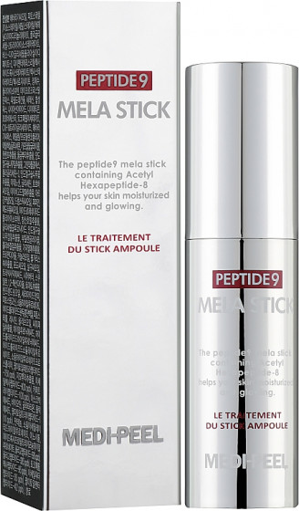 Medi Peel Peptide 9 Mela Stick - Освітлювальний антивіковий стік для обличчя з пептидами - 2