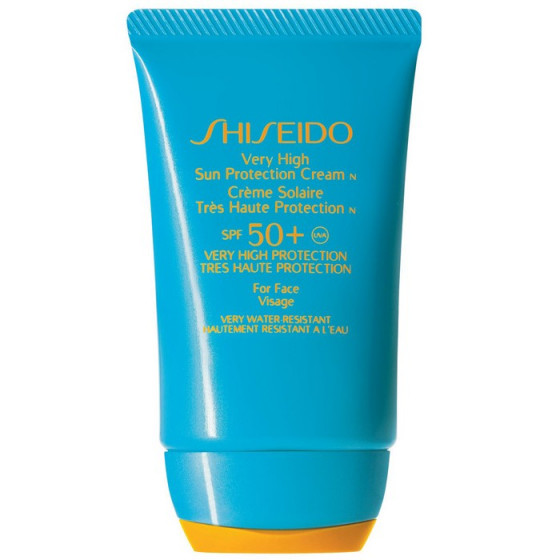 Shiseido Very High Sun Protection Cream N - Крем сонцезахисний для обличчя водостійкий SPF 50+