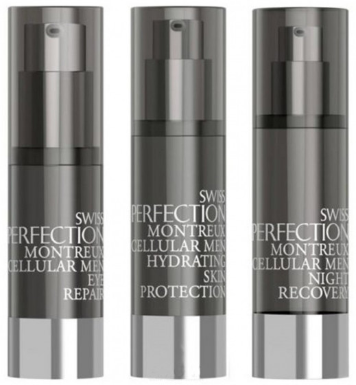 Swiss Perfection Cellular Men Eye Repair - Клітинний відновлюючий крем для шкіри навколо очей - 1