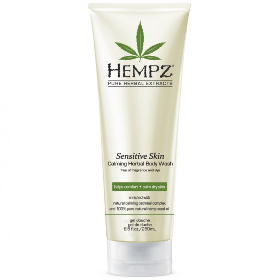 Hempz Calming Herbal Body Wash For Sensitive Skin - Заспокійливий гель для душу для чутливої ​​шкіри