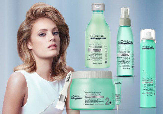 L'Oreal Professionnel Volumetry Shampoo - Легкий шампунь для додання об'єму тонкому волоссю - 2