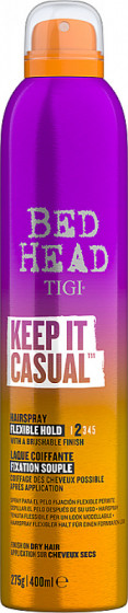 Tigi Bed Head Keep It Casual Hairspray - Лак для волосся середньої фіксації