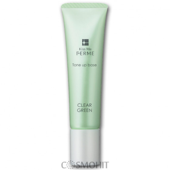 Isehan Ferme Tone Up Base Clear Green - Основа коригуюча Світло-зелений тон UV22