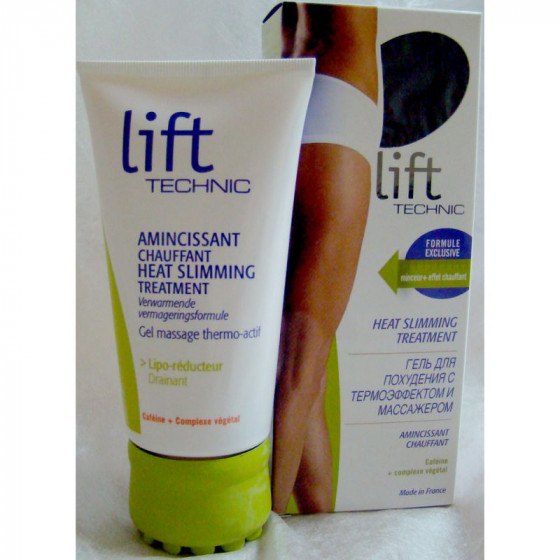 Lift Technic Heat Slimming Treatment - Гель для схуднення з термоеффектом і масажером