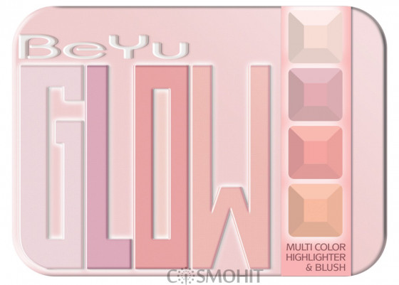 BeYu Diamond Glow Kit - Набір сяючих рум'ян - 1