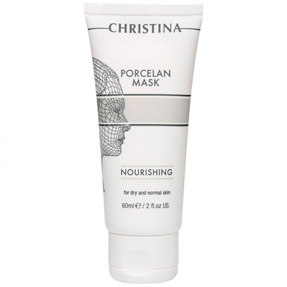 Christina Porcelan Mask Nourishing - Поживна порцелянова маска для всіх типів шкіри