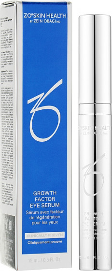 Zein Obagi ZO Skin Health Growth Factor Eye Serum - Оновлююча сироватка для шкіри навколо очей - 1