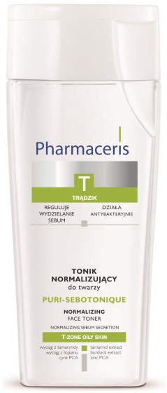 Pharmaceris T Puri-Sebotonique Normalizing Toner - Нормалізуючий тонік для обличчя - 1