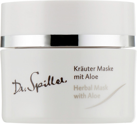 Dr. Spiller Herbal Mask with Aloe - Трав'яна маска з алое