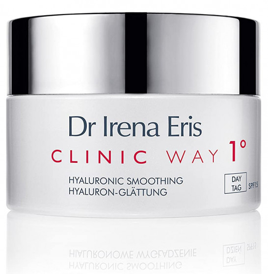 Dr. Irena Eris Clinic Way 1° Hyaluronic Smoothing Day Cream - Денний крем для обличчя "Гіалуронове розгладження"