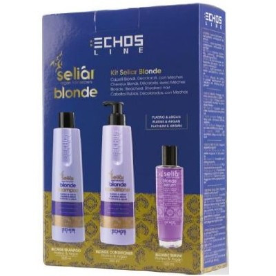 Echosline Seliar Blond Kit - Набір для світлого і фарбованого волосся