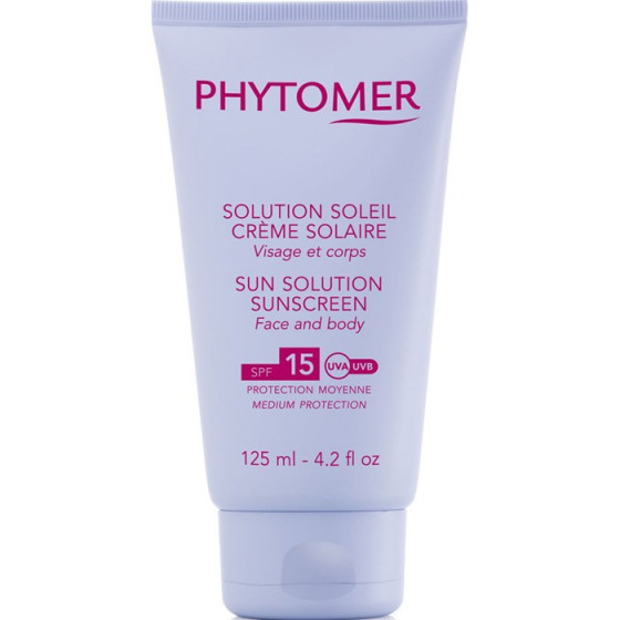 Phytomer Moisturizing Sun Cream Sunscreen for Face & Body SPF 15 - Cолнцезащітний крем для обличчя та тіла