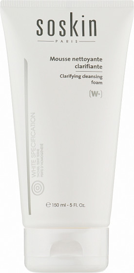 Soskin Clarifying Cleansing Foam - Очищуючий мус з освітлюючим ефектом для обличчя